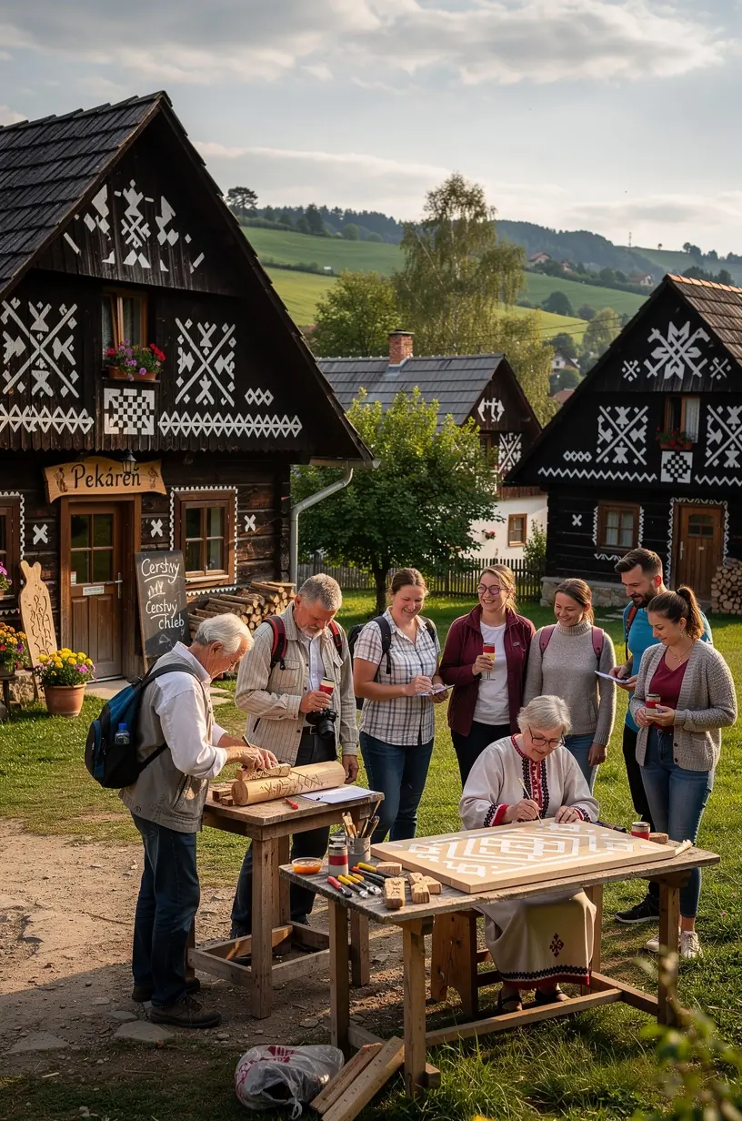 Praktický informačný panel pri turistickom chodníku so značkami a odporúčaniami pre návštevníkov.